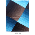 Polyester Rugs dengan desain loop dan warna-warni